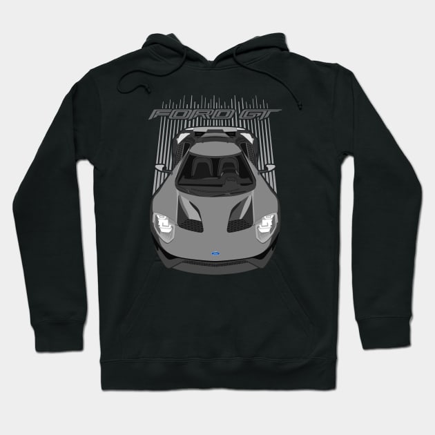 Ford GT-grey Hoodie by V8social